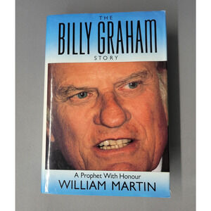 Vintage The Billy Graham Story William Martin 1992 Hardcover Biography Religion